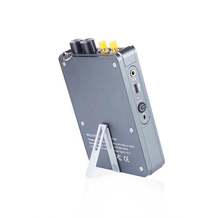 Imagem -03 - Malahiteam Rádio Receptor Dsp Genuíno Russo Autorizado 35 Touch Lcd Dsp 230c 50k2ghz 35 Lcd 2023 Malahit Sdr