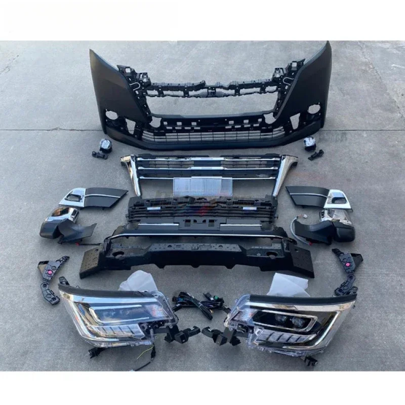 New style Body Kit High Quality Bumper for Toyota 2020 commuter Deluxe Super Granace Premium Facelifts Majesty Bodykit