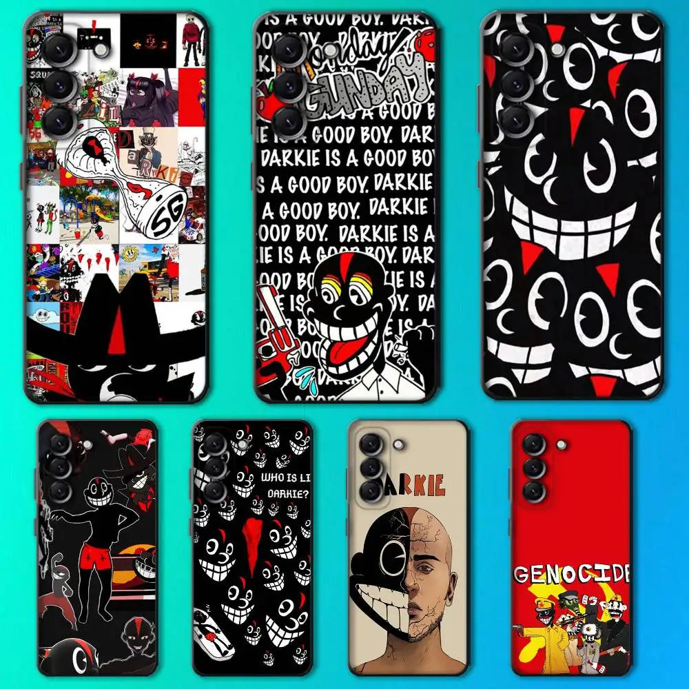 

L-Lil D-Darkie Phone Case For Samsung Galaxy A13,A21s,A22,A31,A32,A52,A53,A71,A80,Soft Black Shell
