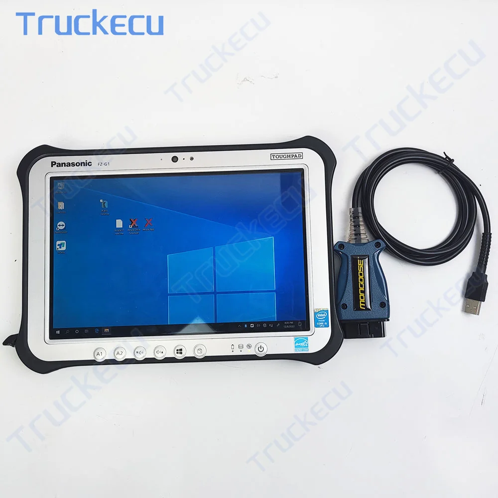 FZ G1 TABLET+for Mongoose Por J2534 ECU Programming&Diagnosis Cable for Toyota for Jaguar for Land Rover Immobilizer Reset