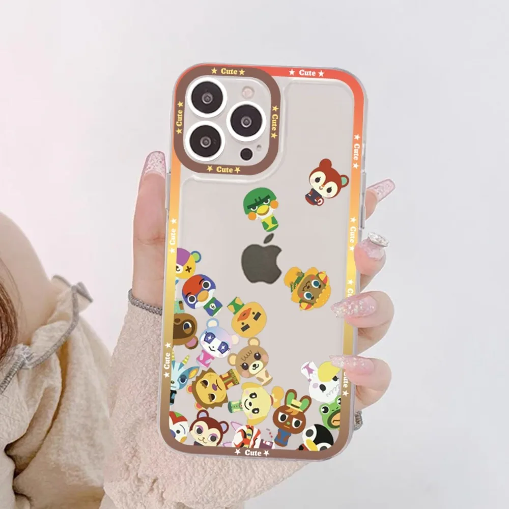A-Animals C-Crossings Phone Case For Samsung S25 S24 S23 S22 S21 S20 FE Note20 Note10 Plus Ultra Lite 5G Clear Soft TPU Cover - view 4