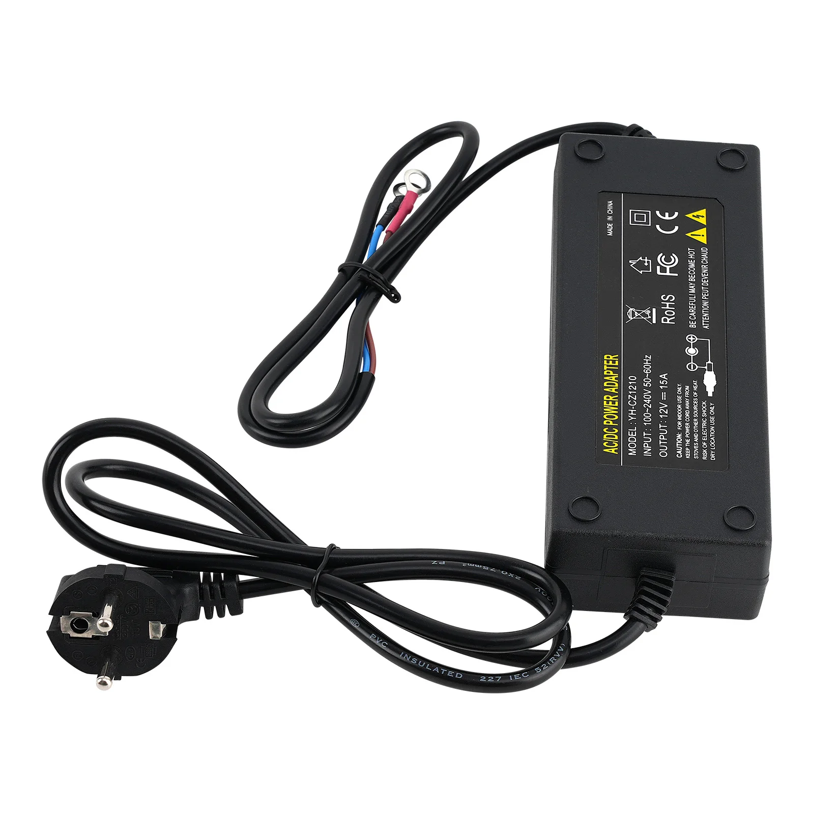 

Черные аксессуары для адаптеров питания Адаптер питания переменного/постоянного тока 12 В-15 А