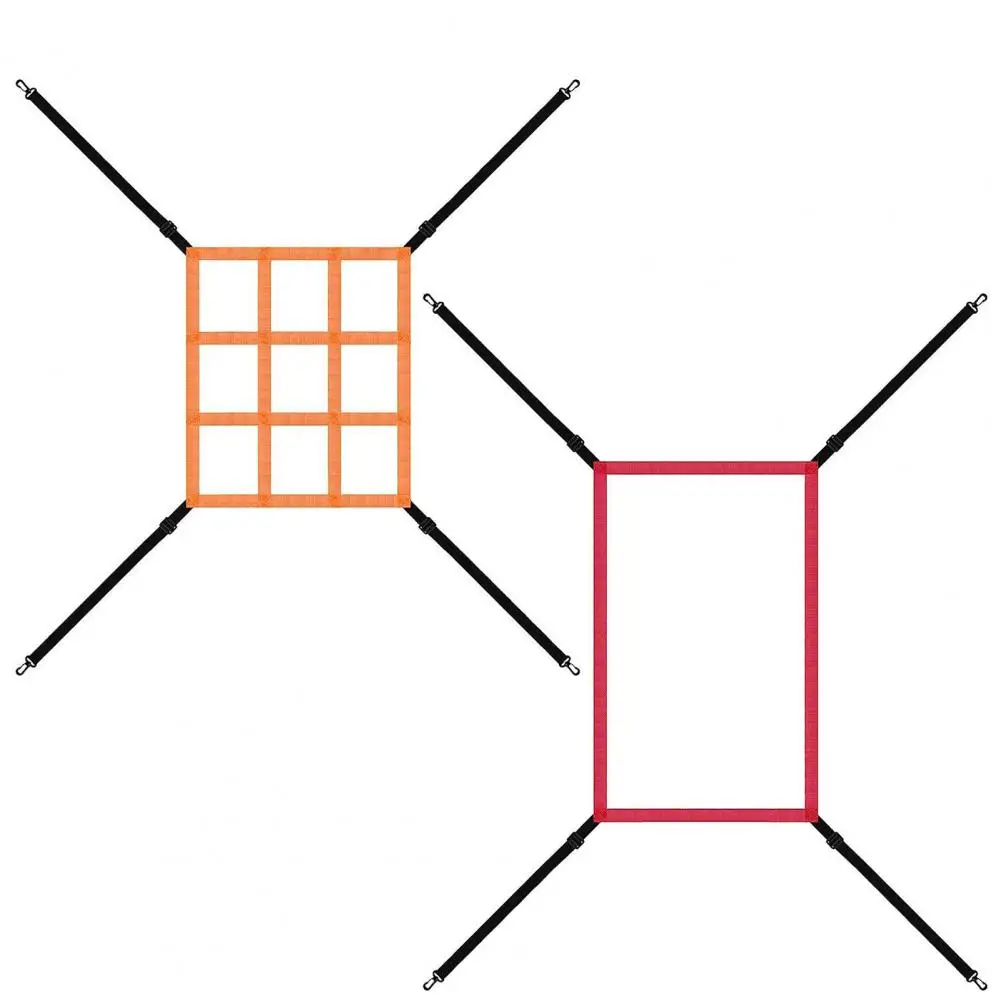 

Hitting Target Net for Baseball Baseball Target Net Enhance Pitching Accuracy with Adjustable Baseball Strike Zone for Throwing