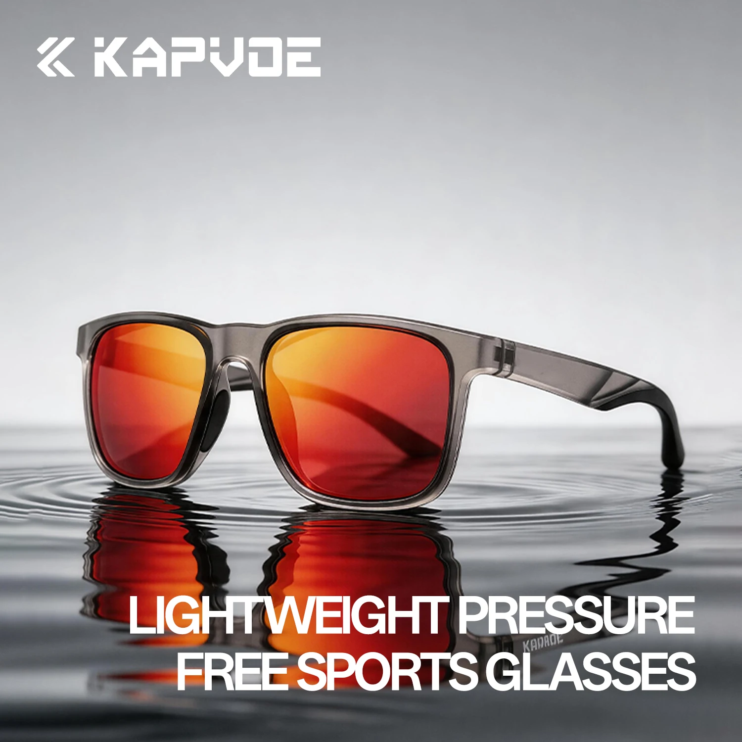 KAPVOE Polarisierte Radfahren Gläser Mode Outdoor Angeln Sonnenbrille Männer Frauen UV400 Casual Sonnenbrille Sport Lauf Brille