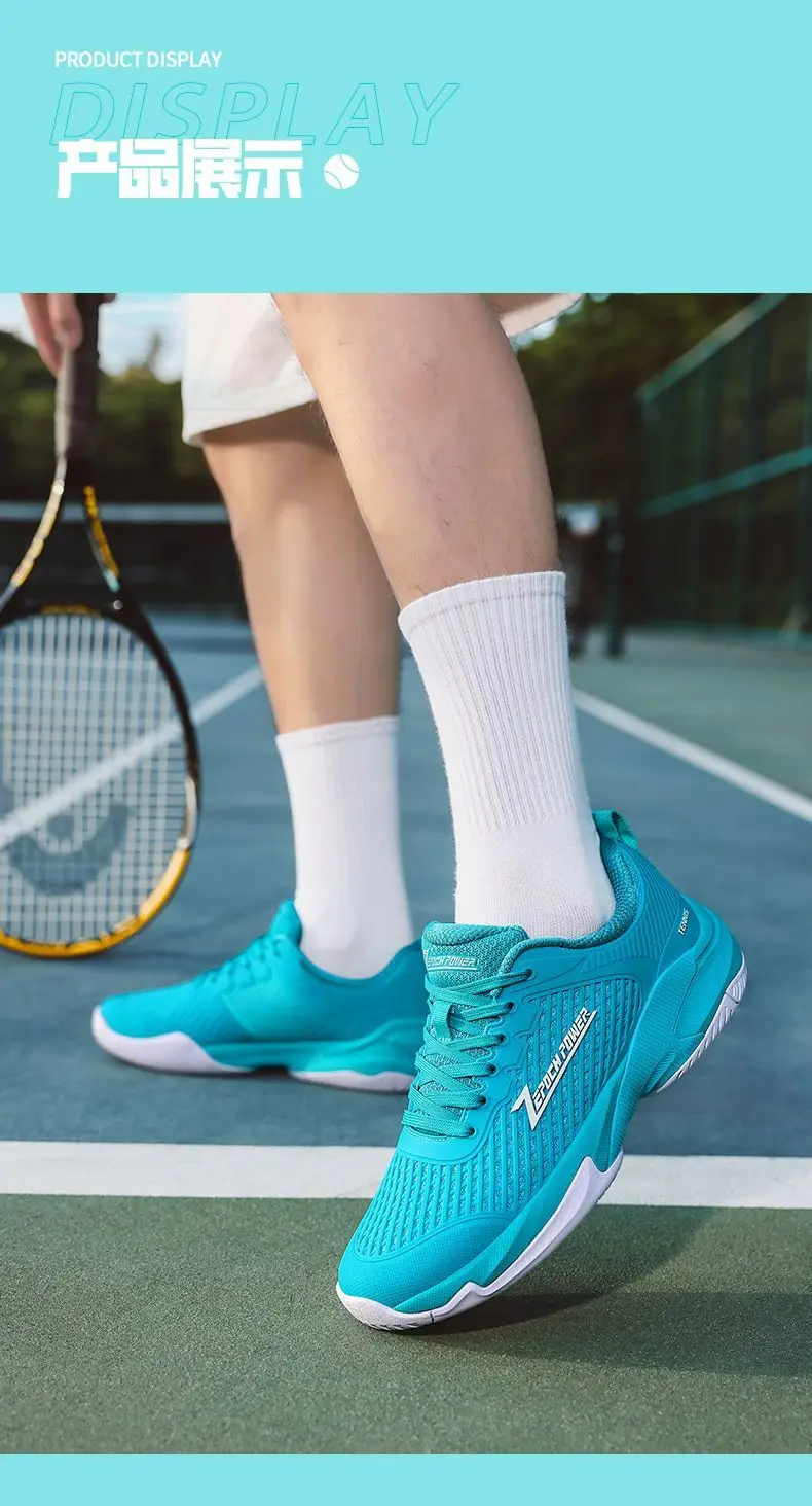Sports shoes Rubber soles Anti-slip Table tennis Volleyball Tennis Training shoes Fashionable Lightweight Badminton 2025