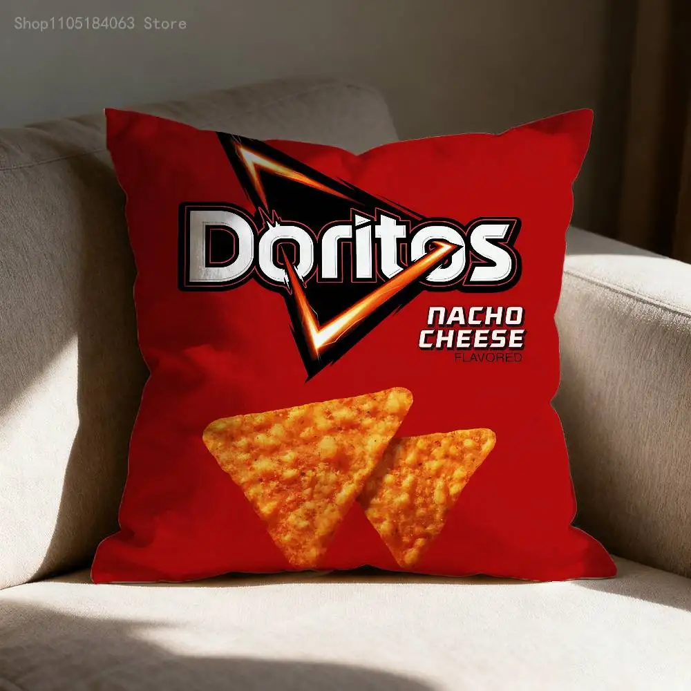 

Забавная наволочка D-Doritos Chips для декора дивана, автомобильная офисная комната, наволочка с принтом, украшения и протектор