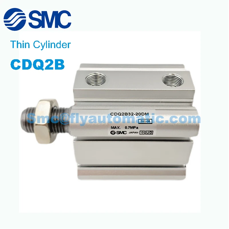 SMC CDQ2B Compact Cylinder Standard Type Double Acting Single Rod CDQ2B16 CDQ2B20 CDQ2B25 CDQ2B32 CDQ2B40 CDQ2B63 DM