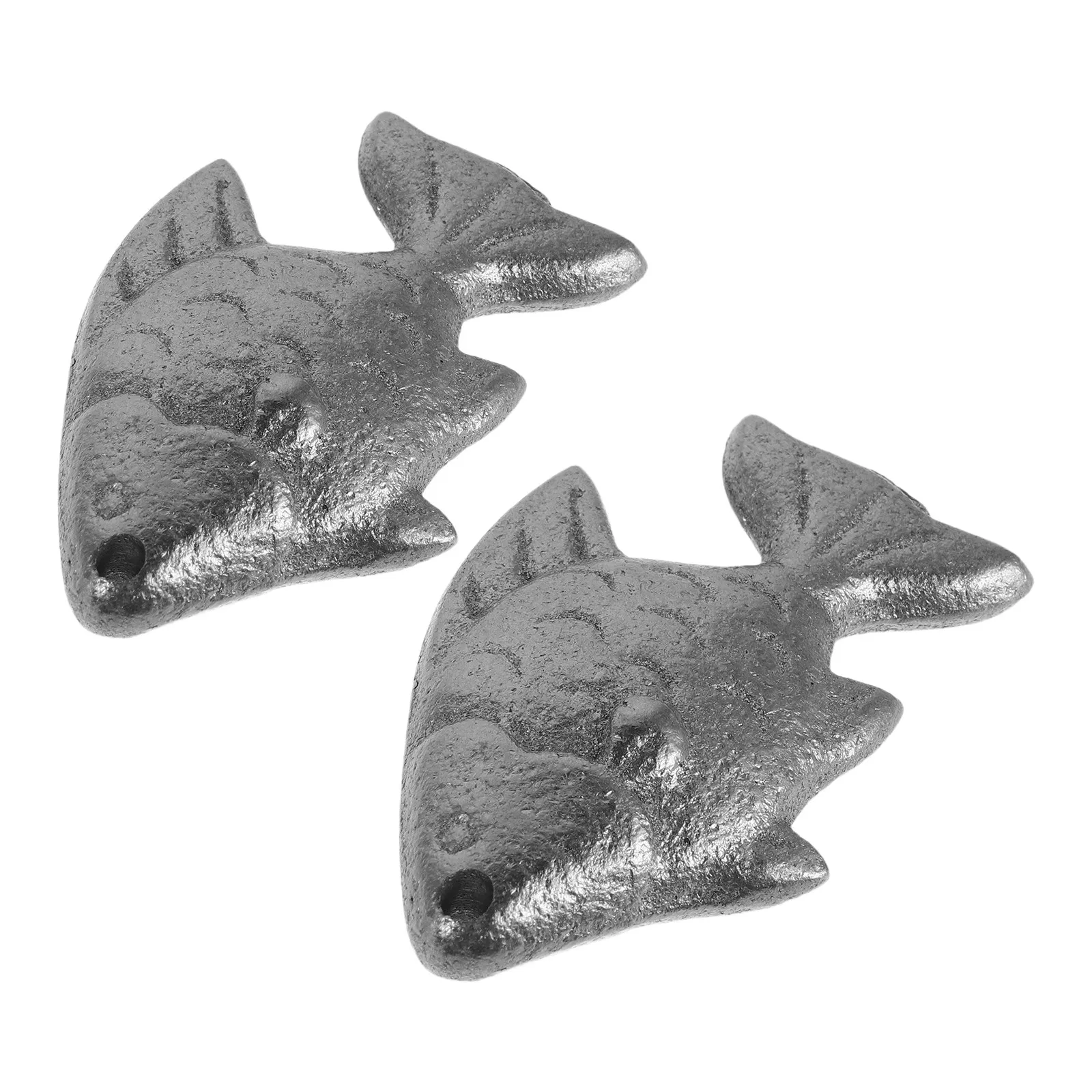 2Pcs Iron Cooking Tools Cast Iron Fish Enrichment Supplement for Vegan Athletes Pregnant Women Support Food Nutrition