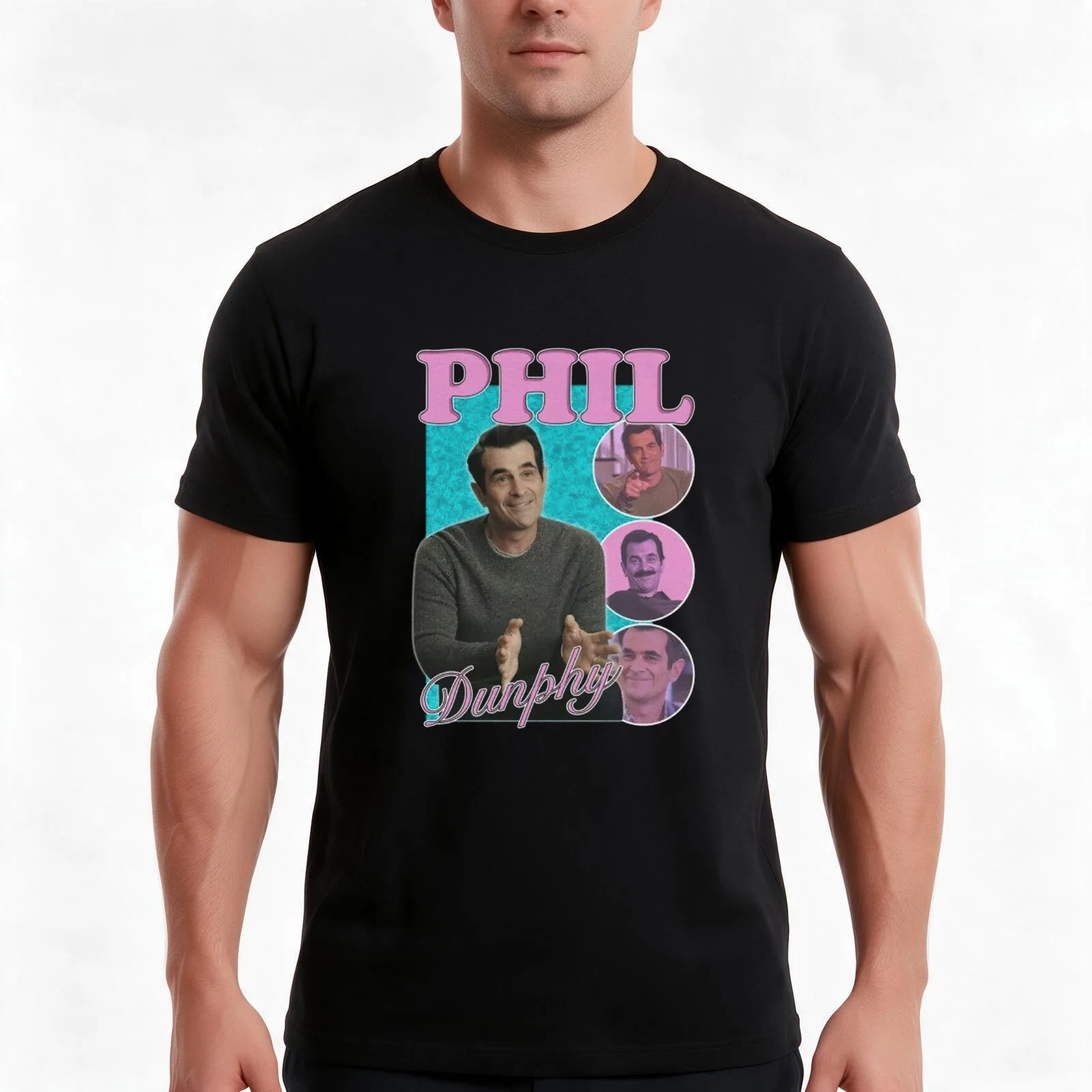 10mb Vintage Phil Dunphy Homage Bootleg, Phil Dunphy Men T Shirt man t shirt luxury
