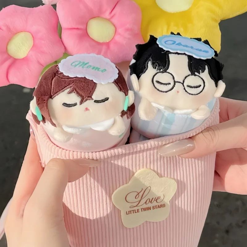 새로운 정품 와이구아 제작 단다단 블라인드 박스 단다단 플러시 토이 모모 아야세 타케루 타카쿠라 세이코 아야세 미스터리 박스 크리스마스 선물