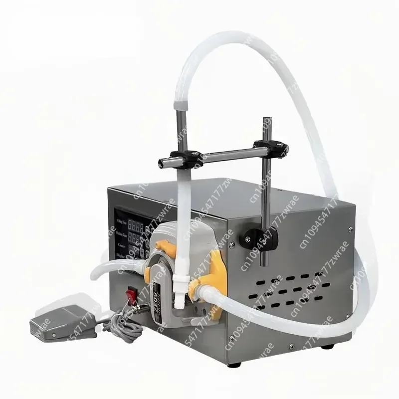 Small Peristaltic Pump Liquid Filling Machine 3L High Flow Alcohol Solvent Pigment Chemical Essential Oil Perfume Dispenser
