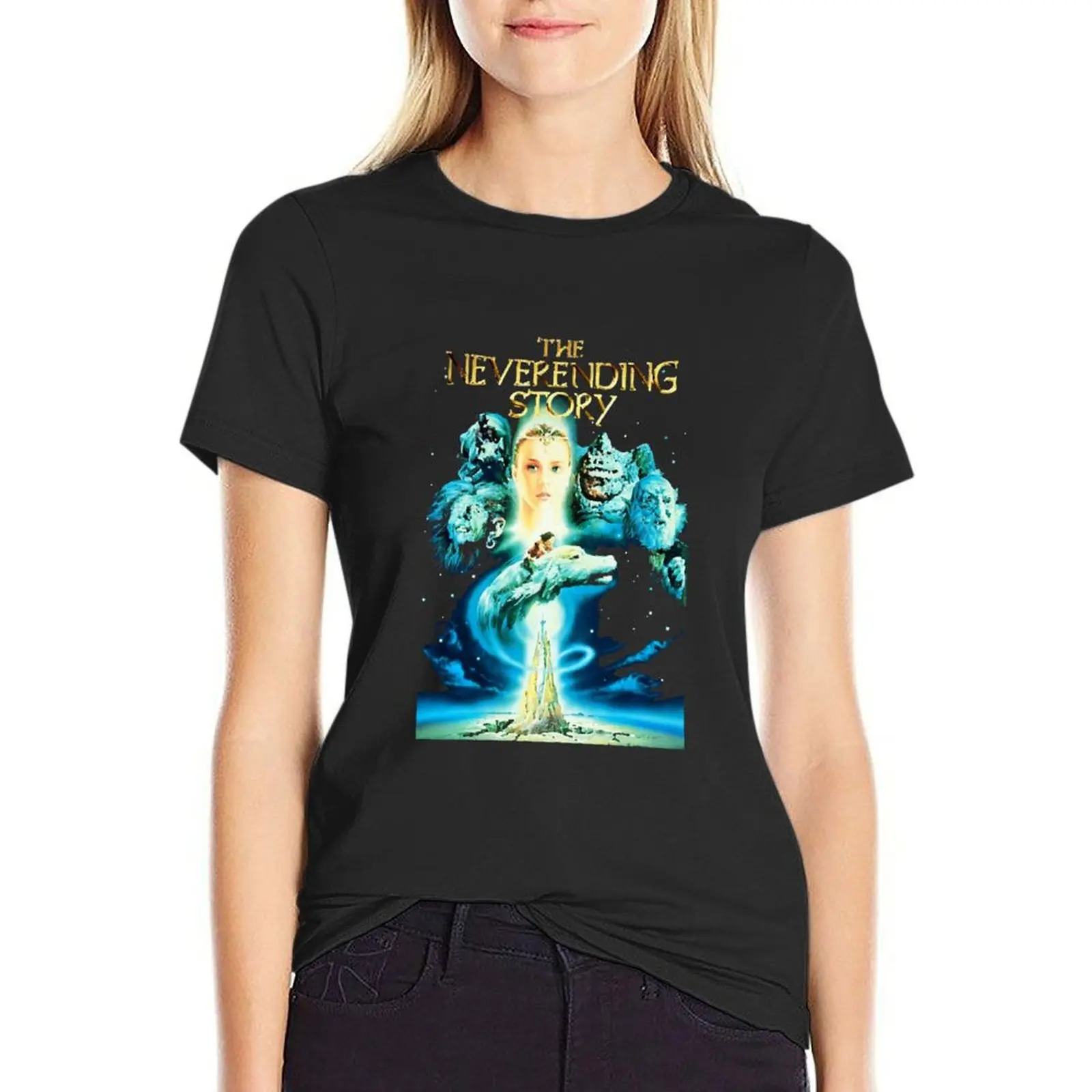 Needed Gifts The Neverending Story Poster Artwork Graphic For Fans T-Shirt cute tops korean Women's clothes