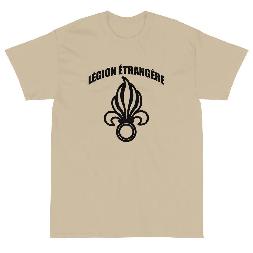 

Foreign Legion France Légion Étrangère T-Shirt Short Sleeve Casual 100% Cotton T Shirt