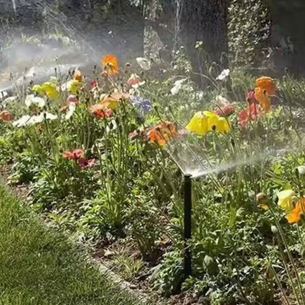 1/2Pcs Garden Irrigation Sprinkler Adjustable Spraying Distance In 3 - 6M For Grassland/Garden/Lawn Sprinkler Irrigation