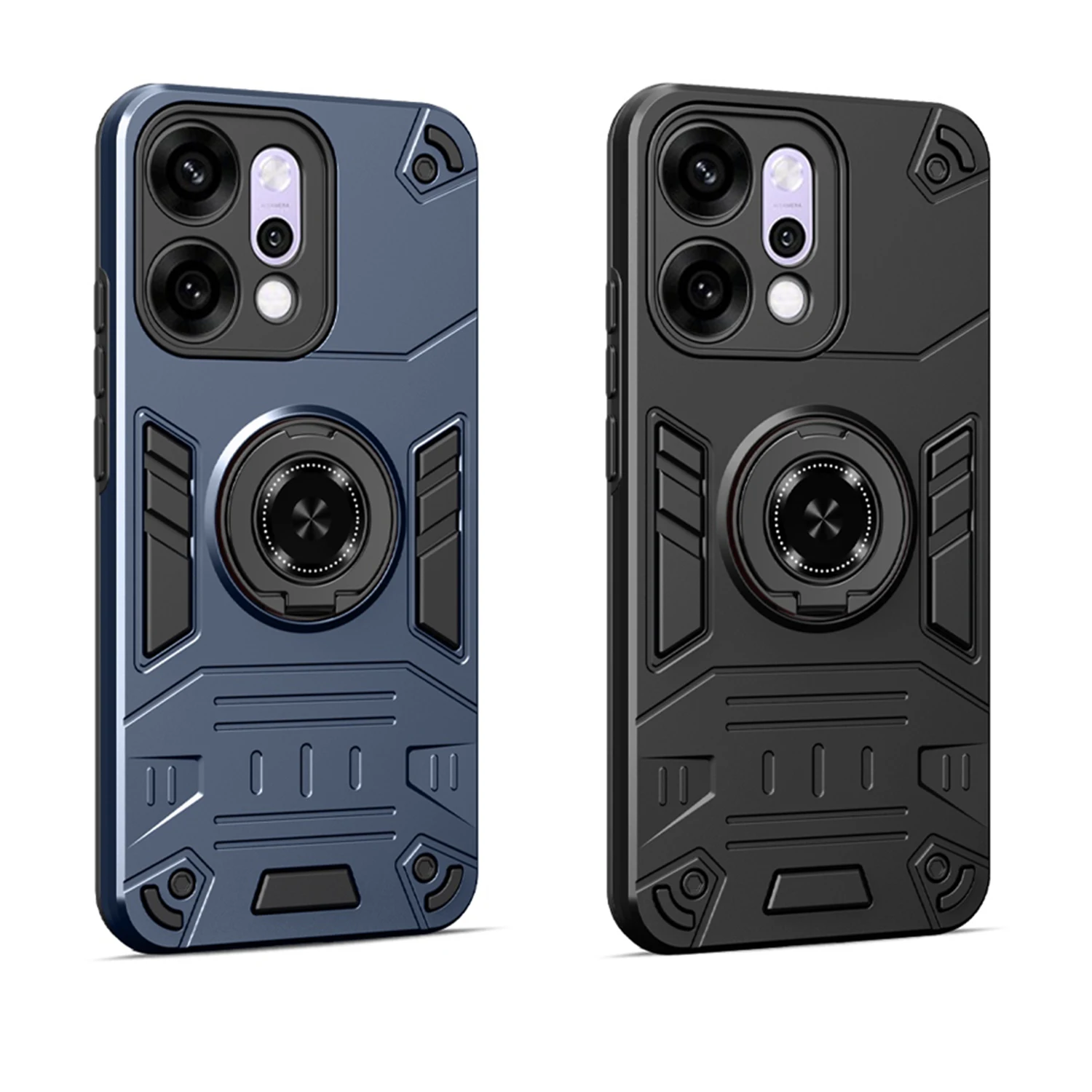 Fall Für OPPO Reno 14 Pro 14F 5G 14 Rüstung Stoßfest Ring Ständer Halter Shell Coque Fundas