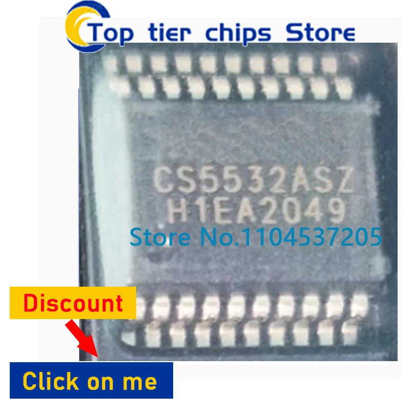 CS5532ASZ CS5532-ASZ CS5532  SSOP24 1PCS/lot