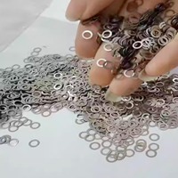 10/50pcs M2 M3 M4 M5 M6 M7 M8M9 M10 M12 M13 to M40 304 Stainless Steel Ultra Thin Flat Washer Ultrathin Shim 0.1/0.2/0.3/0.5/1mm