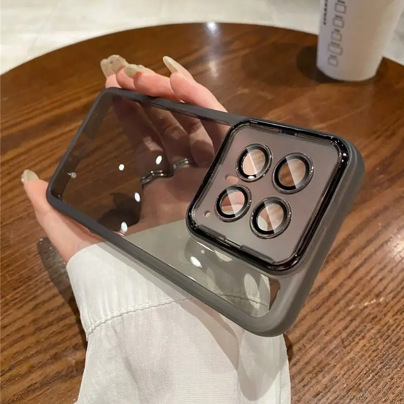 For OnePlus Ace2 Case OnePlus Ace Pro Phone Case 1+ 10 Pro Cover 1+ 10T 1+11R 1+ace2 Luxury Soft Bumper Clear Back Cover