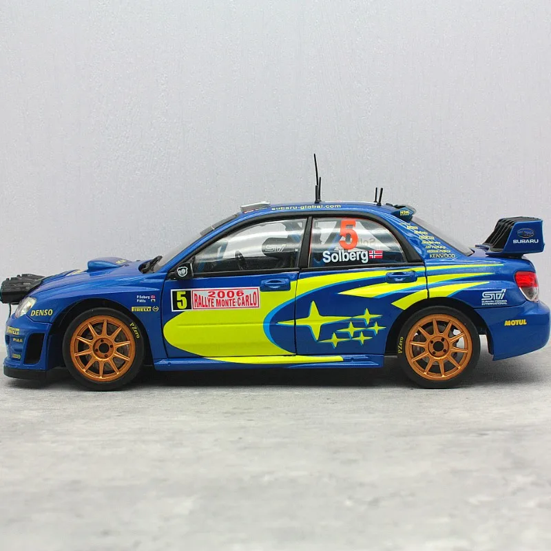Sunstar Diecast 1/18 مقياس سوبارو سبيكة سيارة نموذج سوبارو امبريزا WRC 2006 لعب المركبات لعب للأولاد مجموعة الصندوق الأصلي #3