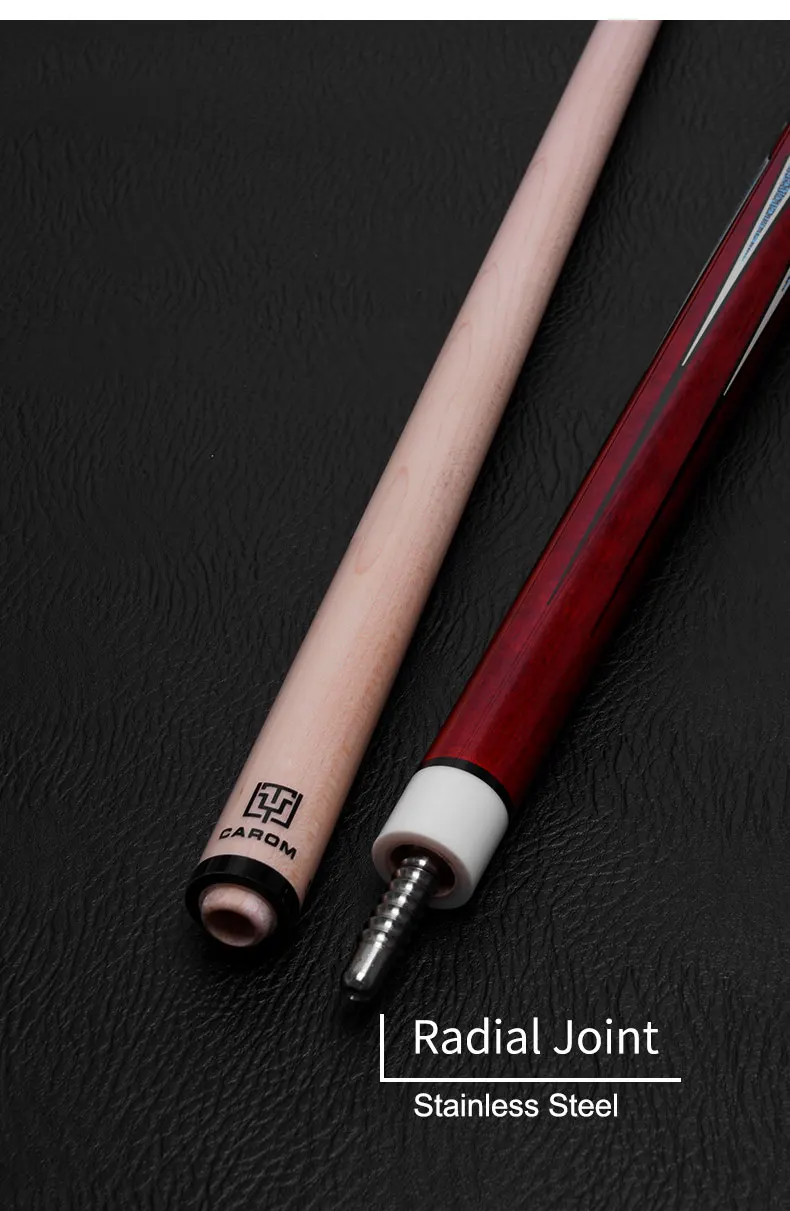 TY Carom Stick Typhoon Professional Carom Billiard Cue Korean 3 Cushion Cue Carom Cue Taper 12.2mm Tip 142CM Billiards Libre Cue