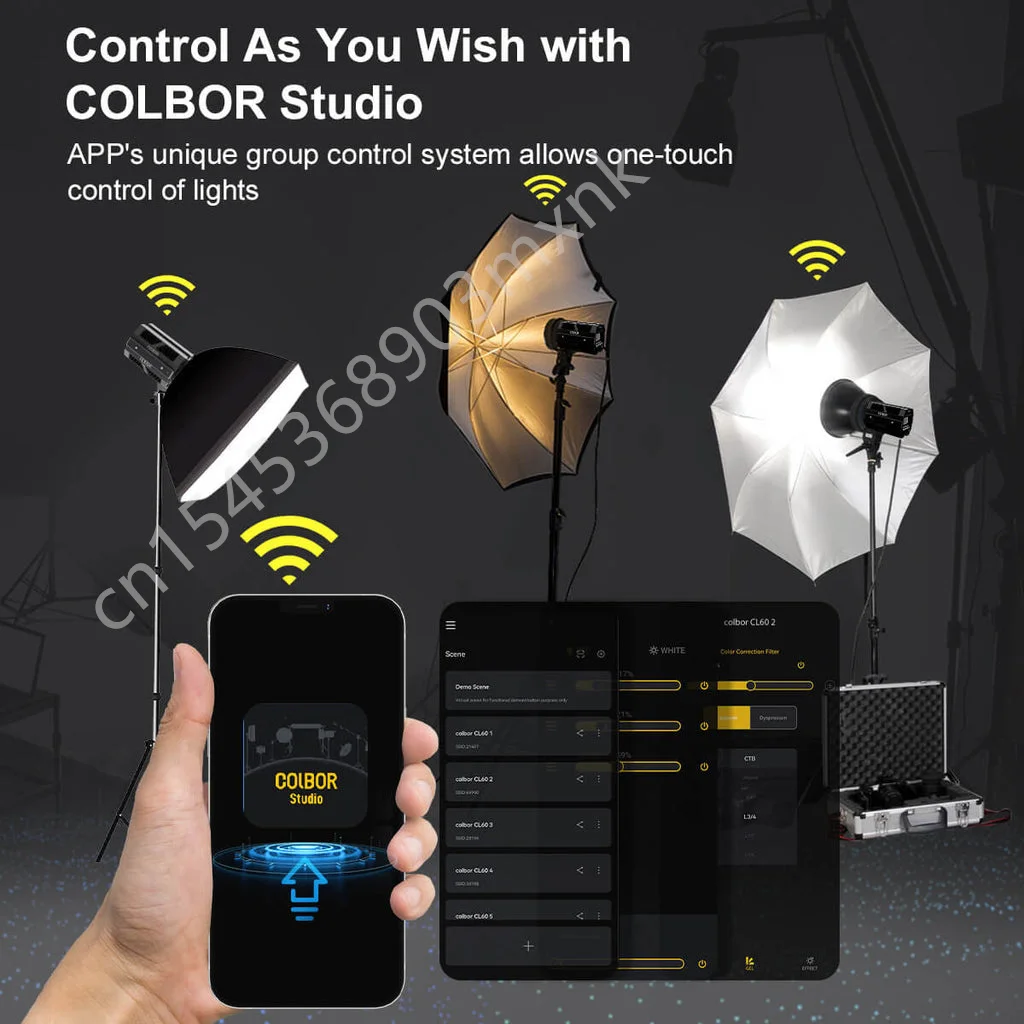 Synco Colbor CL100X المهنية التصوير الإضاءة الخفيفة للفيديو استوديو الصور صور مصباح 100 واط COB مصابيح إضاءة LED
