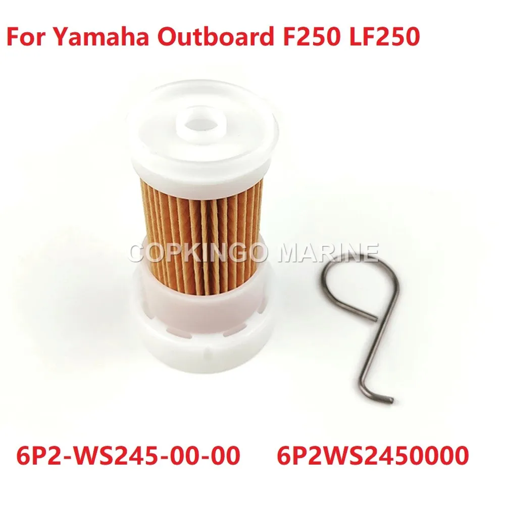 

Boat Motor Fuel Filter Element For Yamaha Marine YB10 Outboard F250 LF250 6P2-WS245-00-00 6P2WS2450000