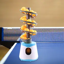 Table Tennis Robot Portable Automatic Launcher Robot Ping Pong Ball Launcher Accessories Trainer Sport for Beginners Self Play