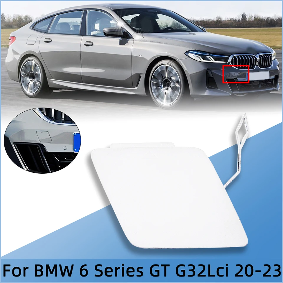 High Quality Auto Parts Front Bumper Towing Hook Cap Trailer Cover For BMW 6 GT M G32 LCI 2020 2021 2022 2023 Decoration Cover