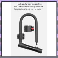 ABJX New Simple Portable Bicycle U-Shaped Lock Anti-Theft Lock Anti-Hydraulic Shear Mountain Bike Riding Equipment Bicycle Lock