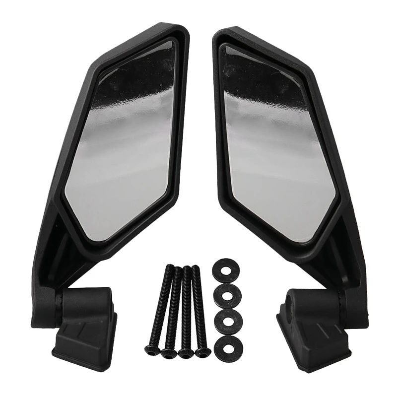 

2Pcs Racing Rearview Side Mirrors 715002898 For Can-Am Maverick X3 Max 2017-18