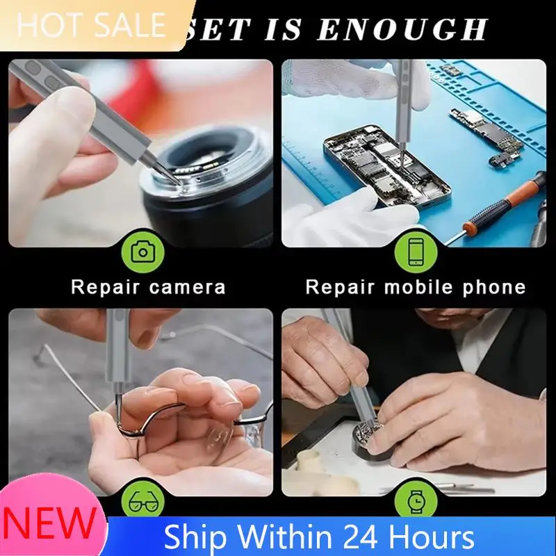 

A78K Новый набор электрических отверток, магнитные отвертки, профессиональный ремонтный мужской набор инструментов для ПК, часов, камеры