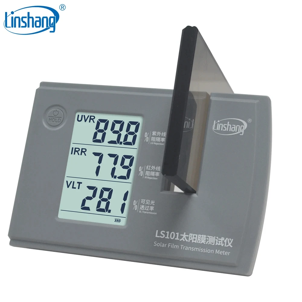 Linshang Window Tint Light Meter Transmission Meter for Testing Ultraviolet & Infrared Rejection Rate and VLT LS101