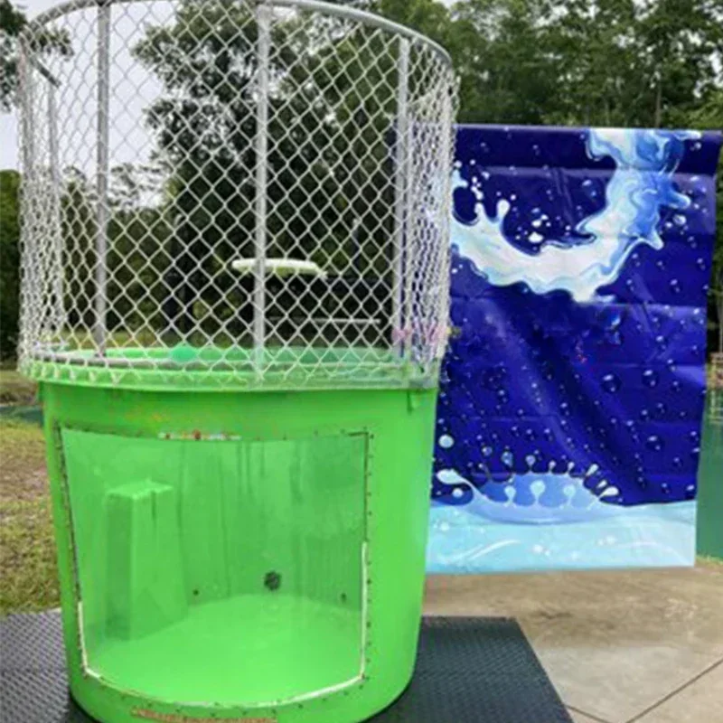 Rides Dunking Carnival Inflatable Water Splash Park Party Adult Dunk Tank Cheap And Fine