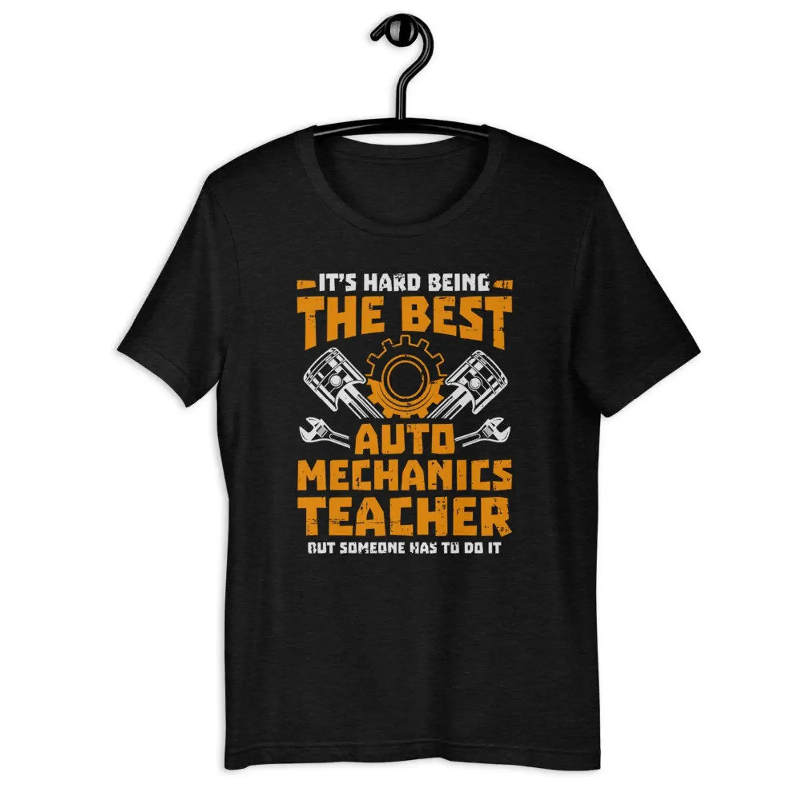 Best Auto Mechanics Teacher Funny Quote Gear Piston Wrench T Shirt Repair Instructor Appreciation  vintage Washed Versatile