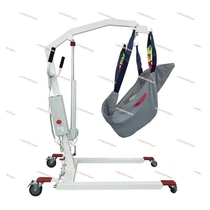 Electric lift stroke elderly partial paralysis patient nursing bed crane rehabilitation standing walking training equipment