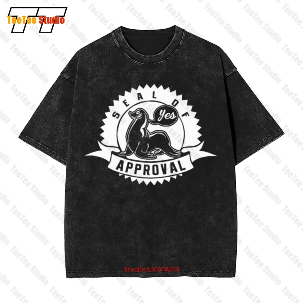 Seal Of Approval Vintage Oversized T-Shirt 7YS8
