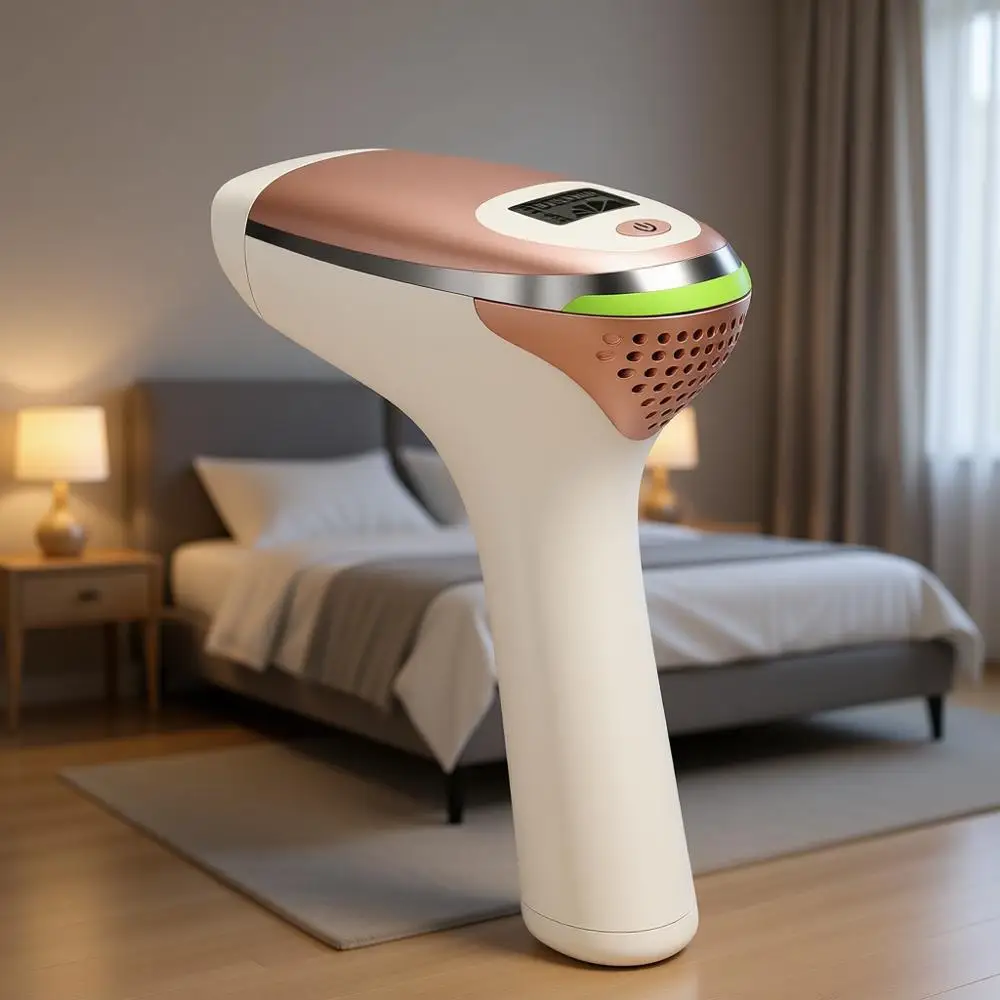 

Постоянное удаление волос IPL-лазером, 300 000 вспышек, для домашнего использования, для зоны бикини, ног, рук, подмышек