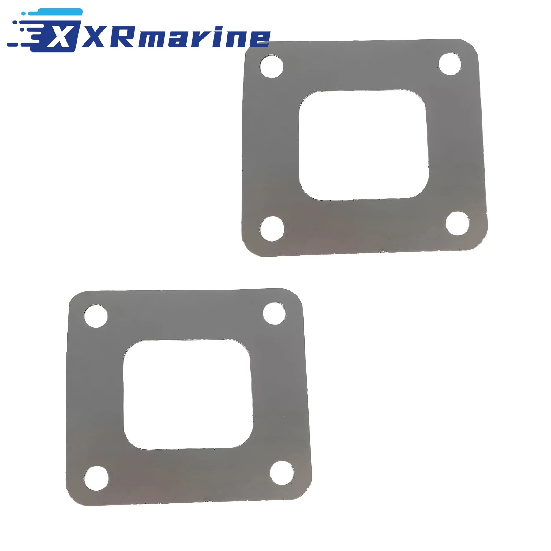 27-860231 2pcs Mercruiser exhaust manifold elbow riser gasket enclosed cooling fresh water 8637251 27-41811 27-863725 18-1976-2