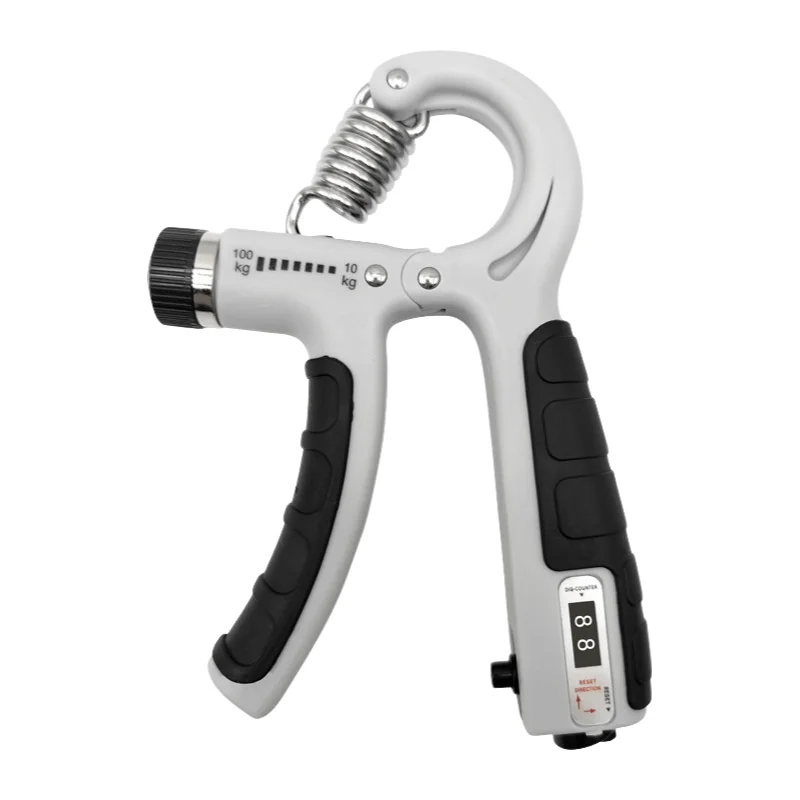 💪 Apretador De Mano Ajustable 10-100kg Con Contador Electrónico | VOANZO – Entrena Fuerza, Muñeca Y Agarre