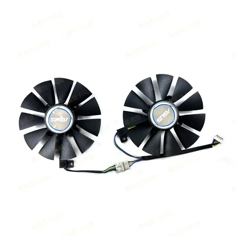for ASUS GTX 1060 GTX 1070 RX 480 Dual Snow Leopard Graphics Fan PLD09210S12HH