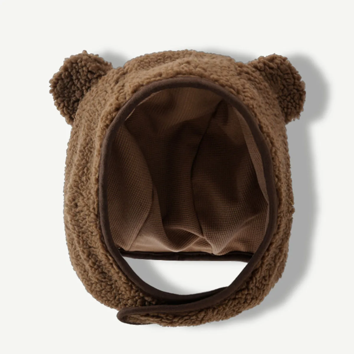 Braun Bär Ohr Hut Schal Mützen Männer Frauen Winter Schutzhelm Rockwool Magnetische Schnalle Gehörschutz Outdoor Ski Bomber Hüte – Detail 6