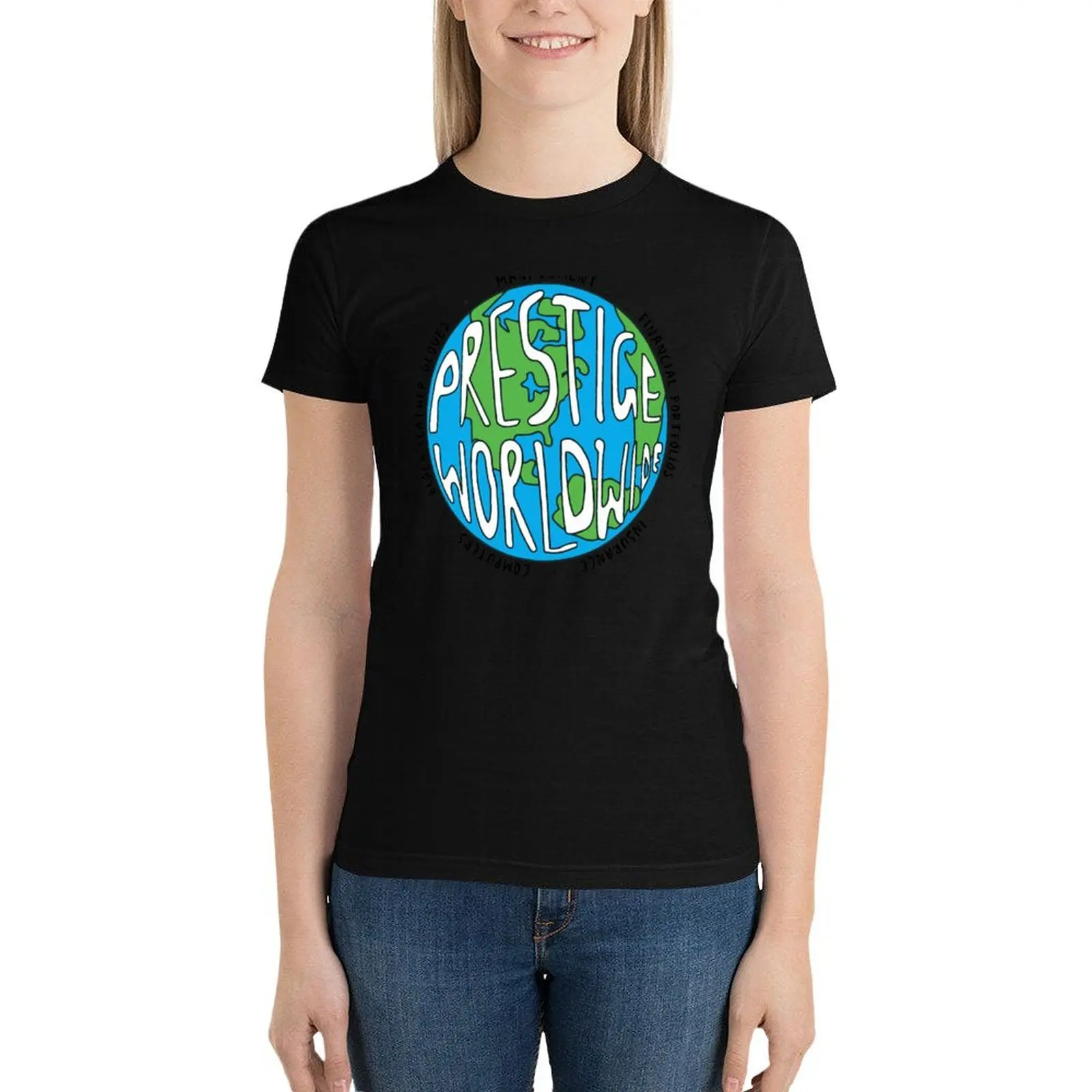 Prestige WorldWide T-Shirt hippie clothes vintage clothes cute t-shirts for Women