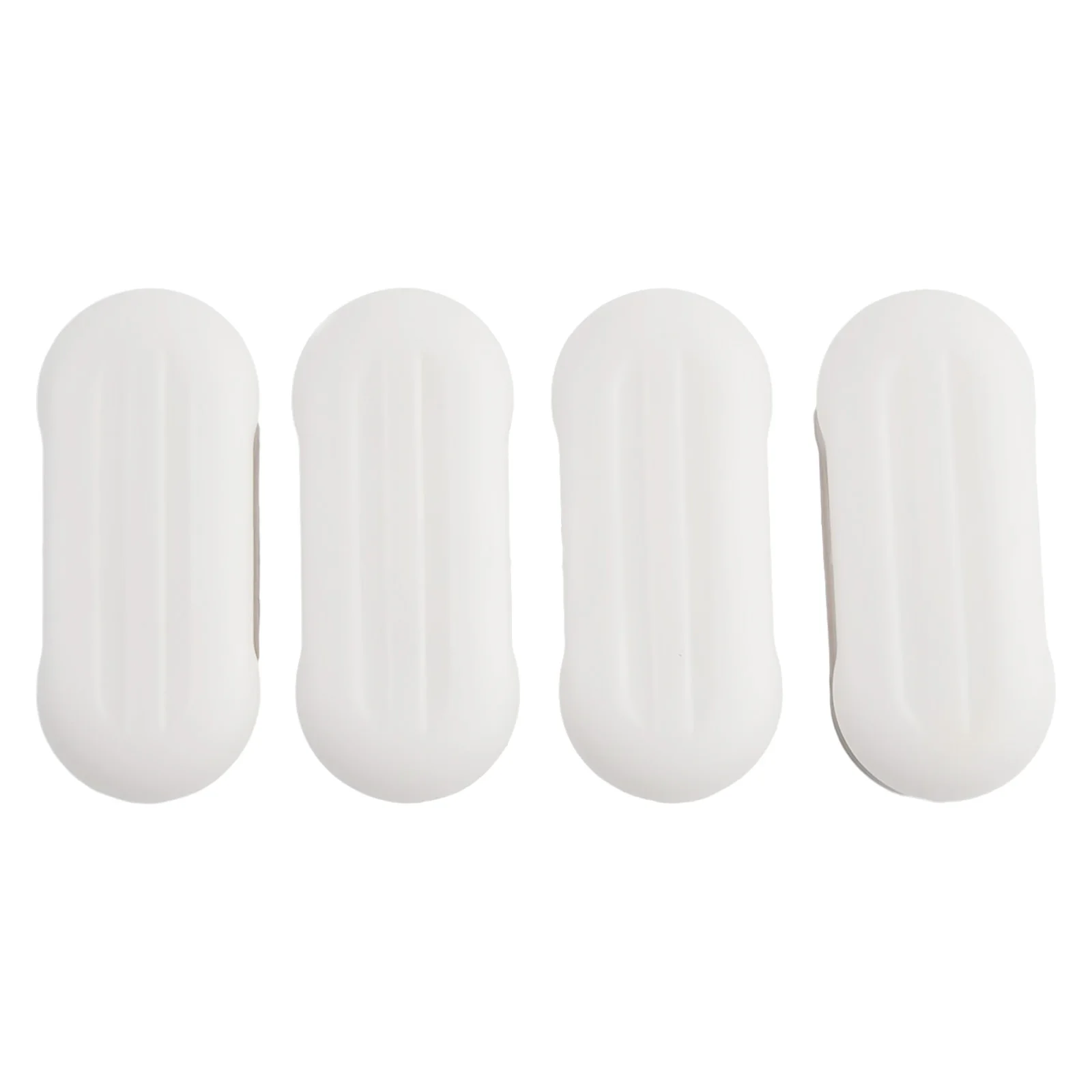 4pcs Plastic Toilet Seat Bumpers Designed for Direct Application on Seat Mounting Surfaces for Stable Operation