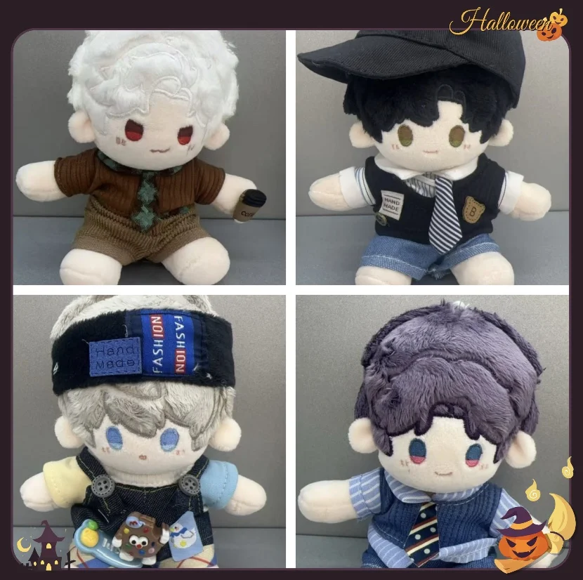 

10cm Love and Deepspace Raven Sitting Cotton Doll Cute Dress Up Plush Doll Anime Stuffed Toy Birthday Gift