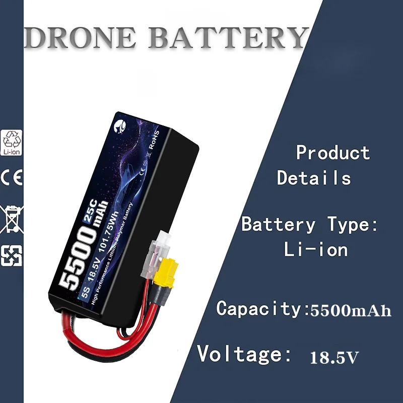 

500mAh - 30000mAh Lithium Batteries, Multi - Model Compatible for Cross - Locomotive Model and Drone Applications