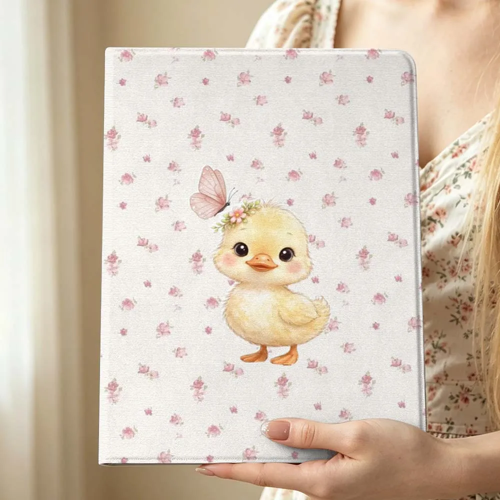 Cute Duck Pattern For Huawei MediaPad MatePad Honor Pro V6 9 V8 X9 12 X 13.3 SE 11 11.5 Inch Tablet Case Popular