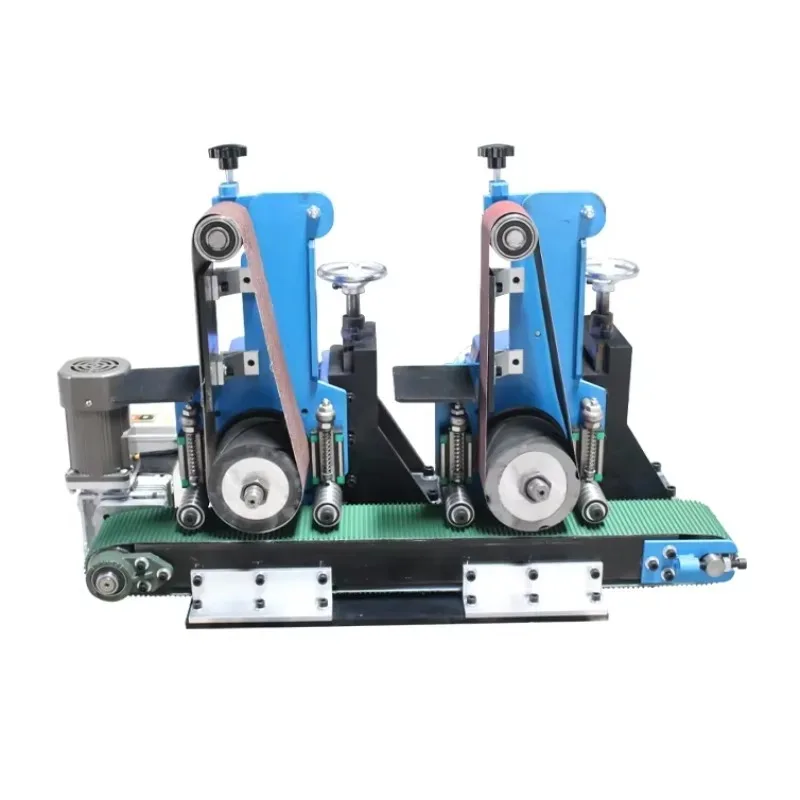 

150 Compact Benchtop Metal Belt Sander for Steel Plate & Flat Sheet - Deburring Rust Removal Metal Working Tool