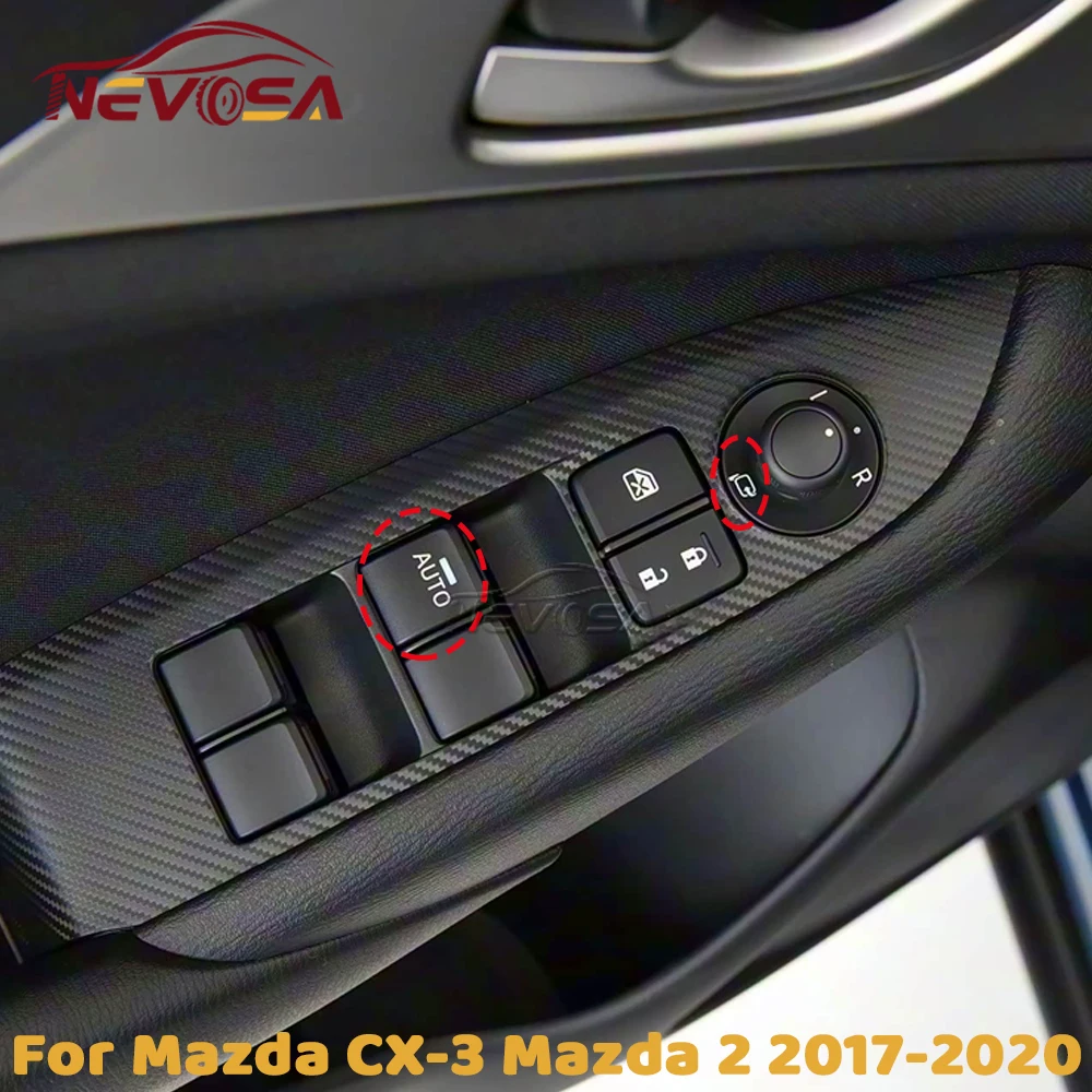 Left Driver For Mazda 2 CX3 2017 2018 2019 2020 Master Power Window Control Switch 1 Auto Glass Button DG4S66350 DG4S-66-350