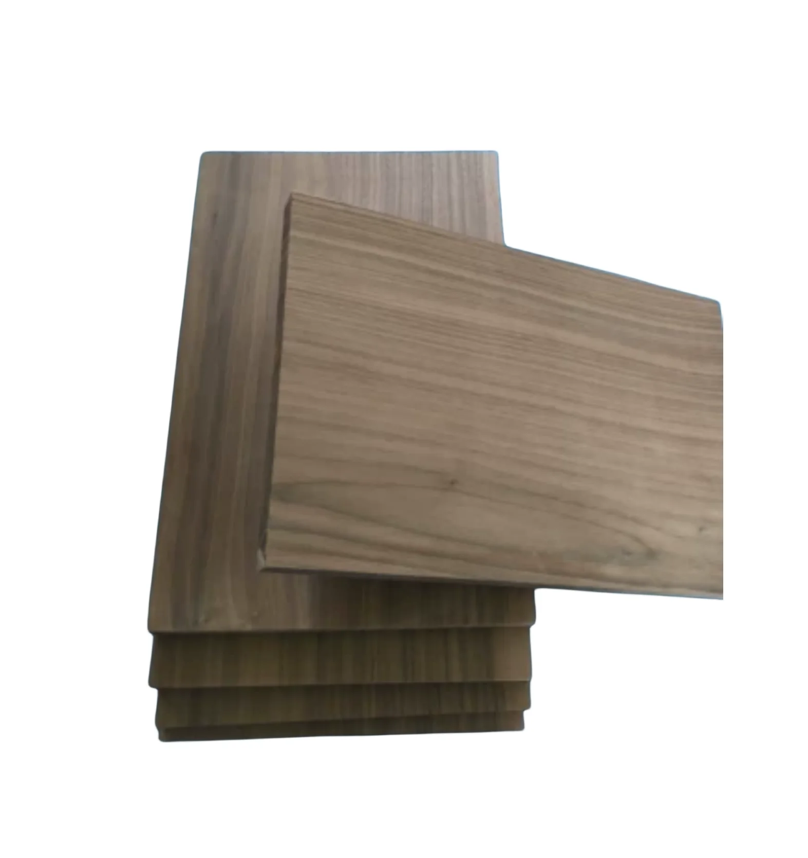 2pcs Thick:10mm Length:300/250/200mm Width：100mm North American black walnut thin plate DIY decorative panel