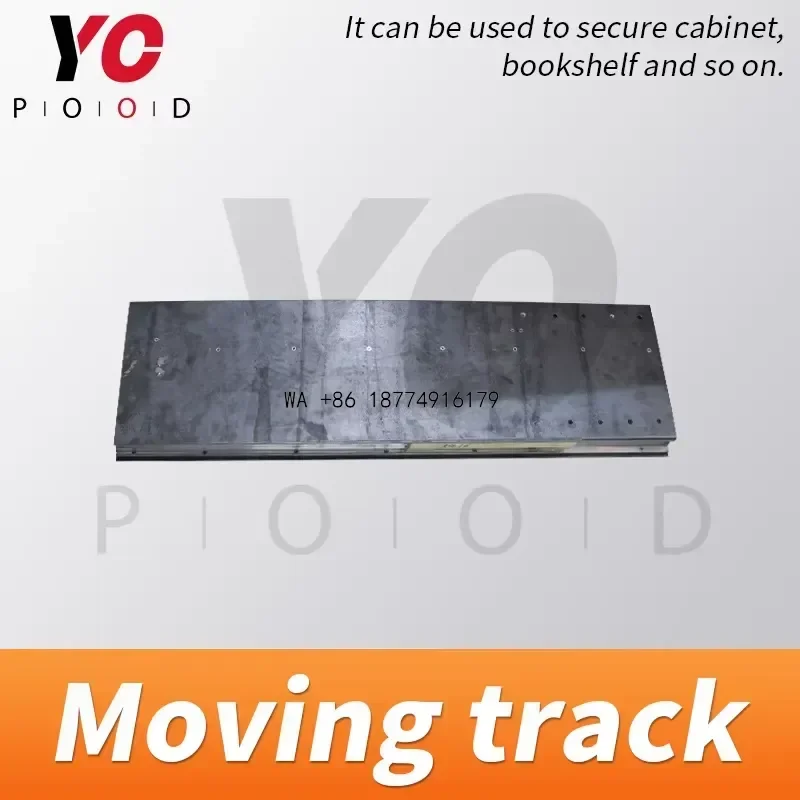 wmwmnu YOPOOD escape room moving track for cabinet moving wall chamber room secure cabinets or bookshelf on